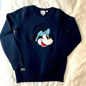 lacoste x disney sweater size 36